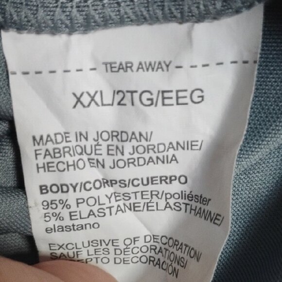 Under Armour Gray Athletic Performance Wear Polo Shirt 2XL- Sporty Golf Outdoor - Picture 3 of 5